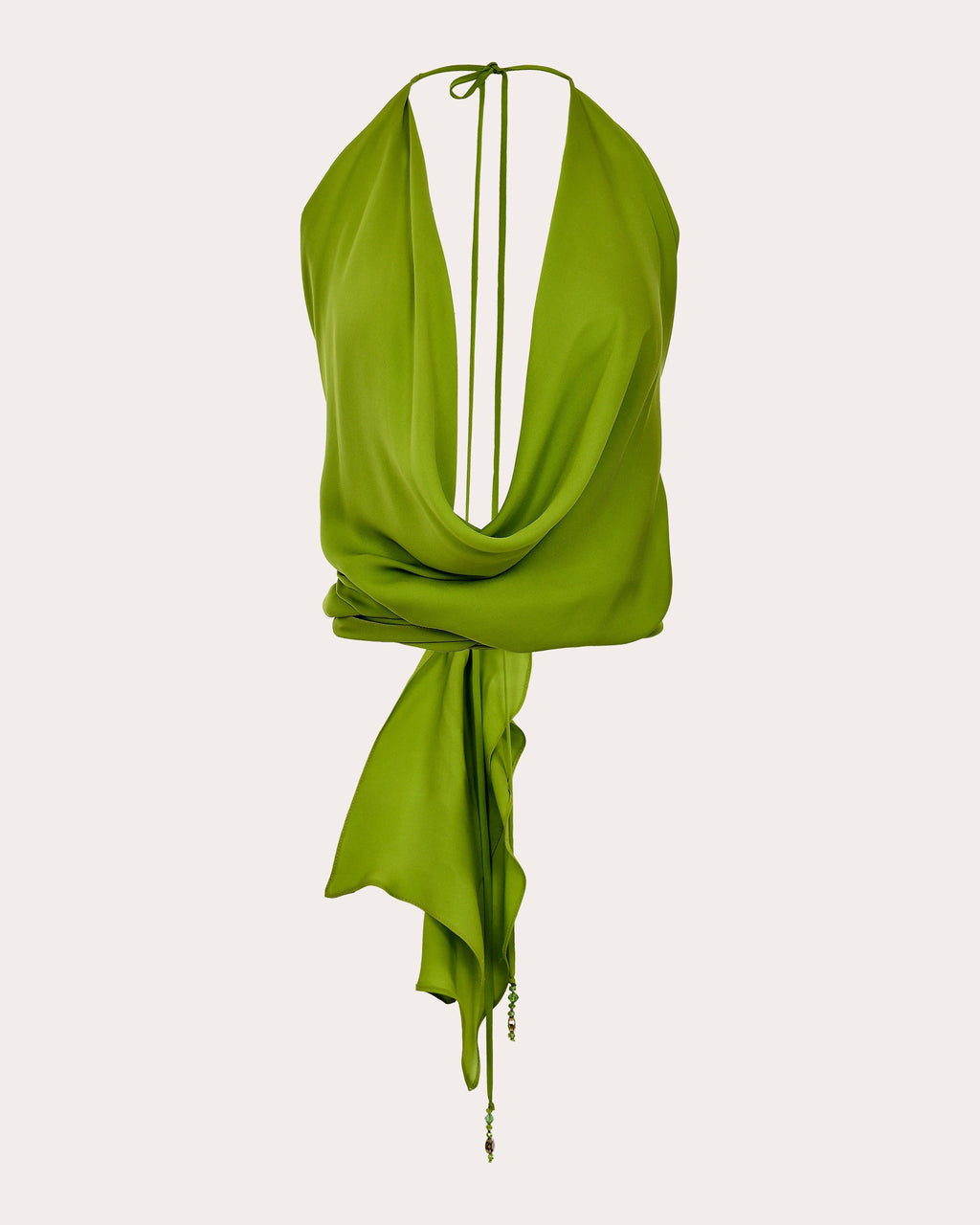 Azulejos Draped Wrap Top