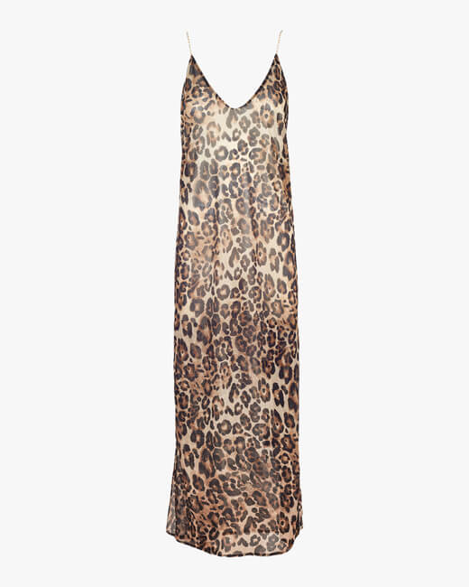 Pearl Leopard Dress
