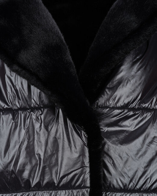 Faux Fur Reversible Moto Jacket