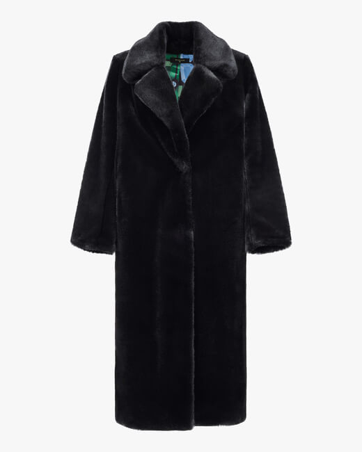 Faux Fur Top Coat