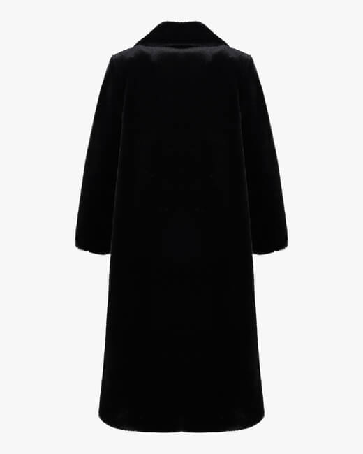 Faux Fur Top Coat