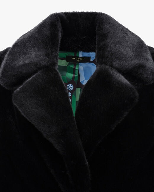 Faux Fur Top Coat
