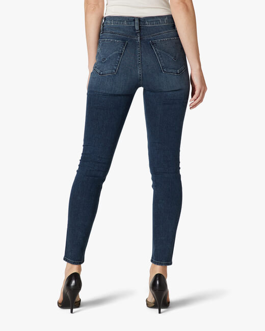 Barbara High-Waist Super-Skinny Ankle Jeans