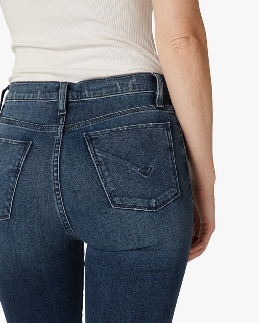 Barbara High-Waist Super-Skinny Ankle Jeans