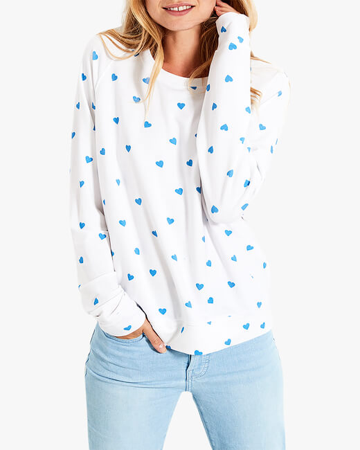 Blue Heart Sweatshirt