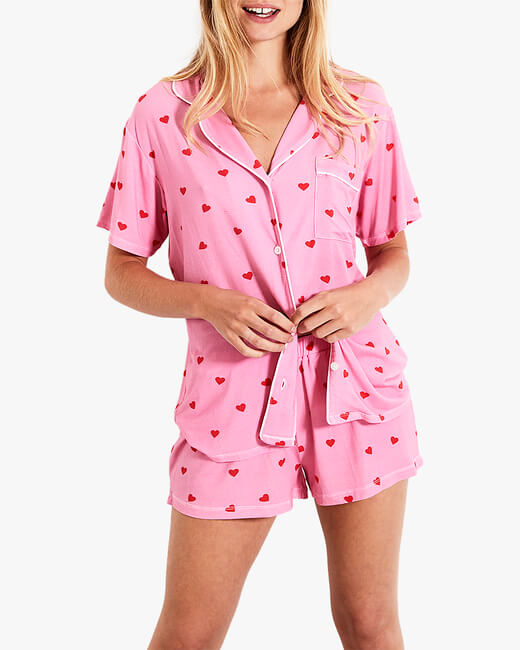 Hearth Throb Bed Shorts Set