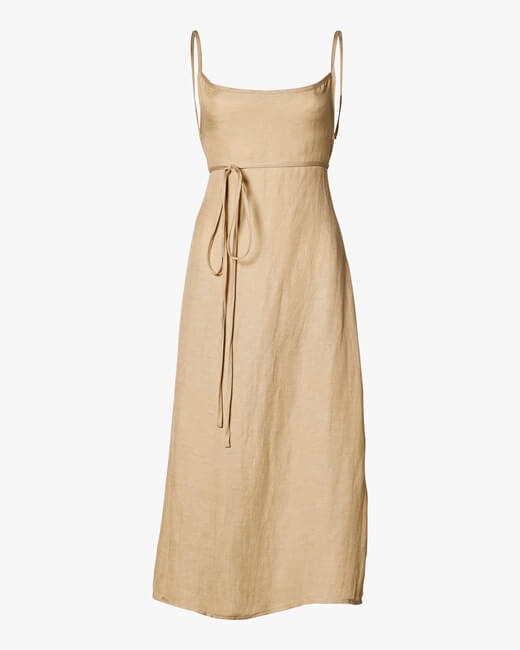 The K.M Tie Midi Dress