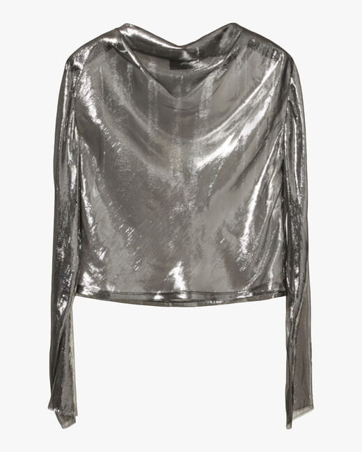 Soline Metallic Top