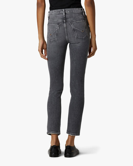 Holly High-Rise Straight Ankle Jeans