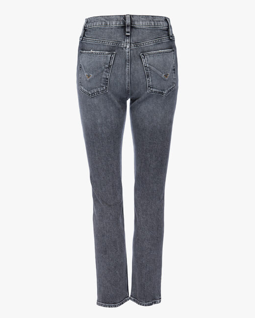 Holly High-Rise Straight Ankle Jeans