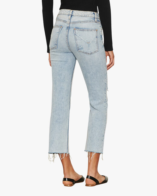 Remi High-Rise Straight Crop Jeans