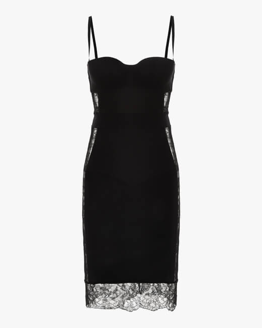 Balconette Lace Slip Dress