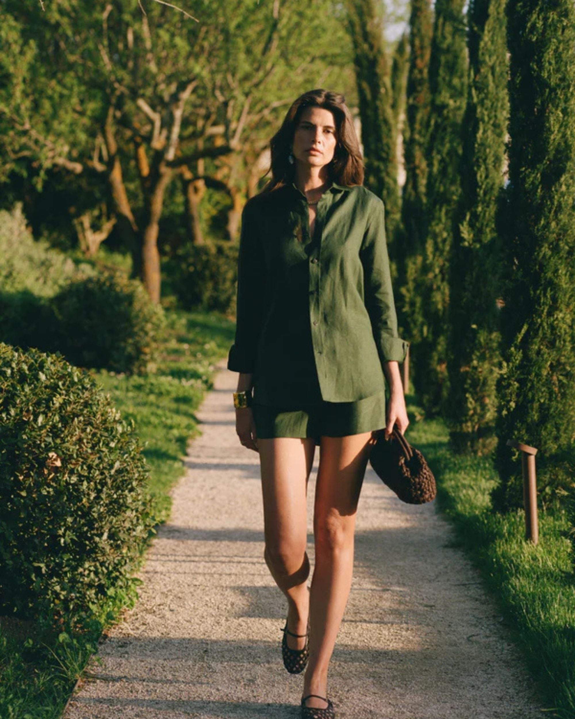 The Boyfriend Linen Button-Up Shirt