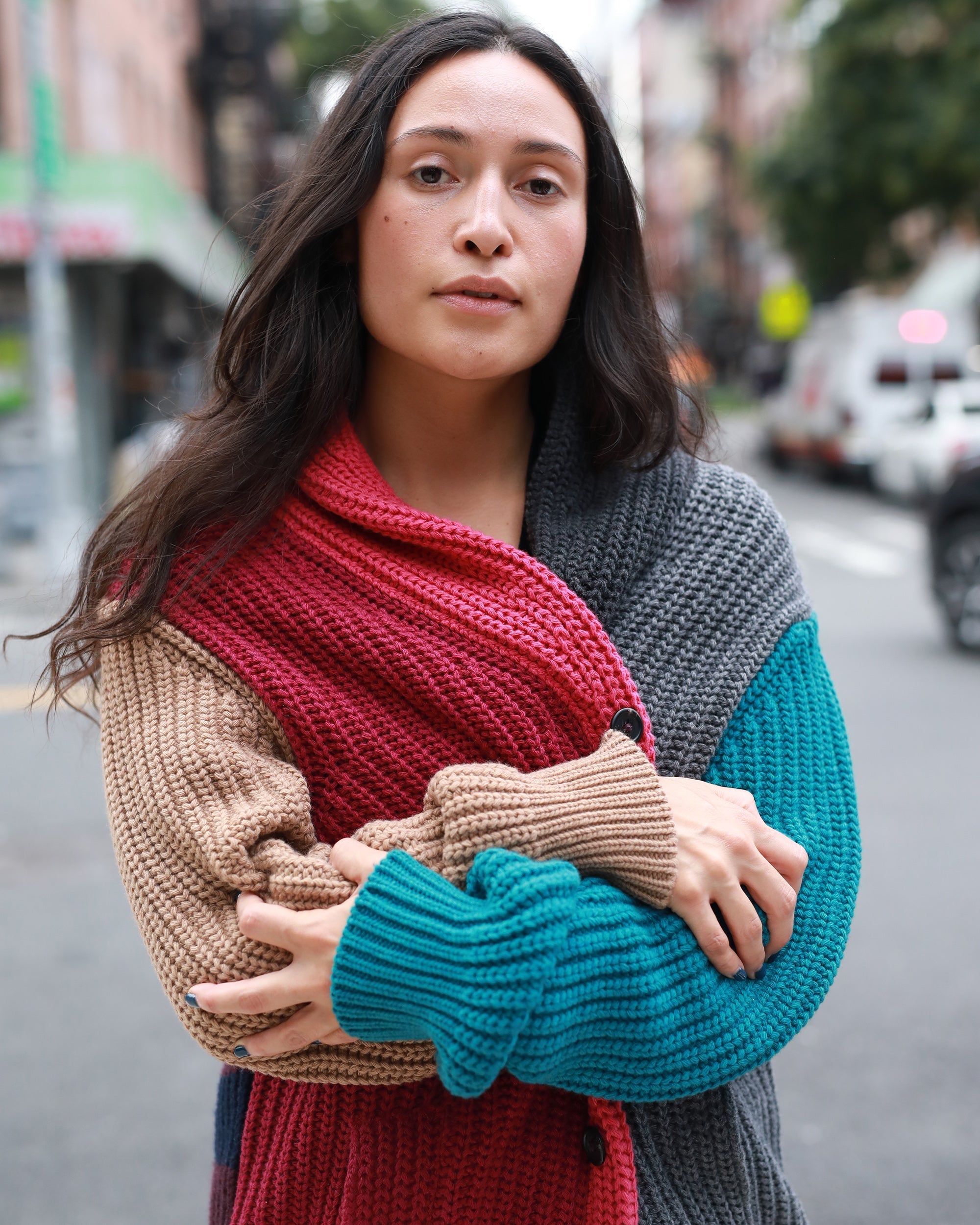 Quinn Recycled Cashmere-Blend Cardigan