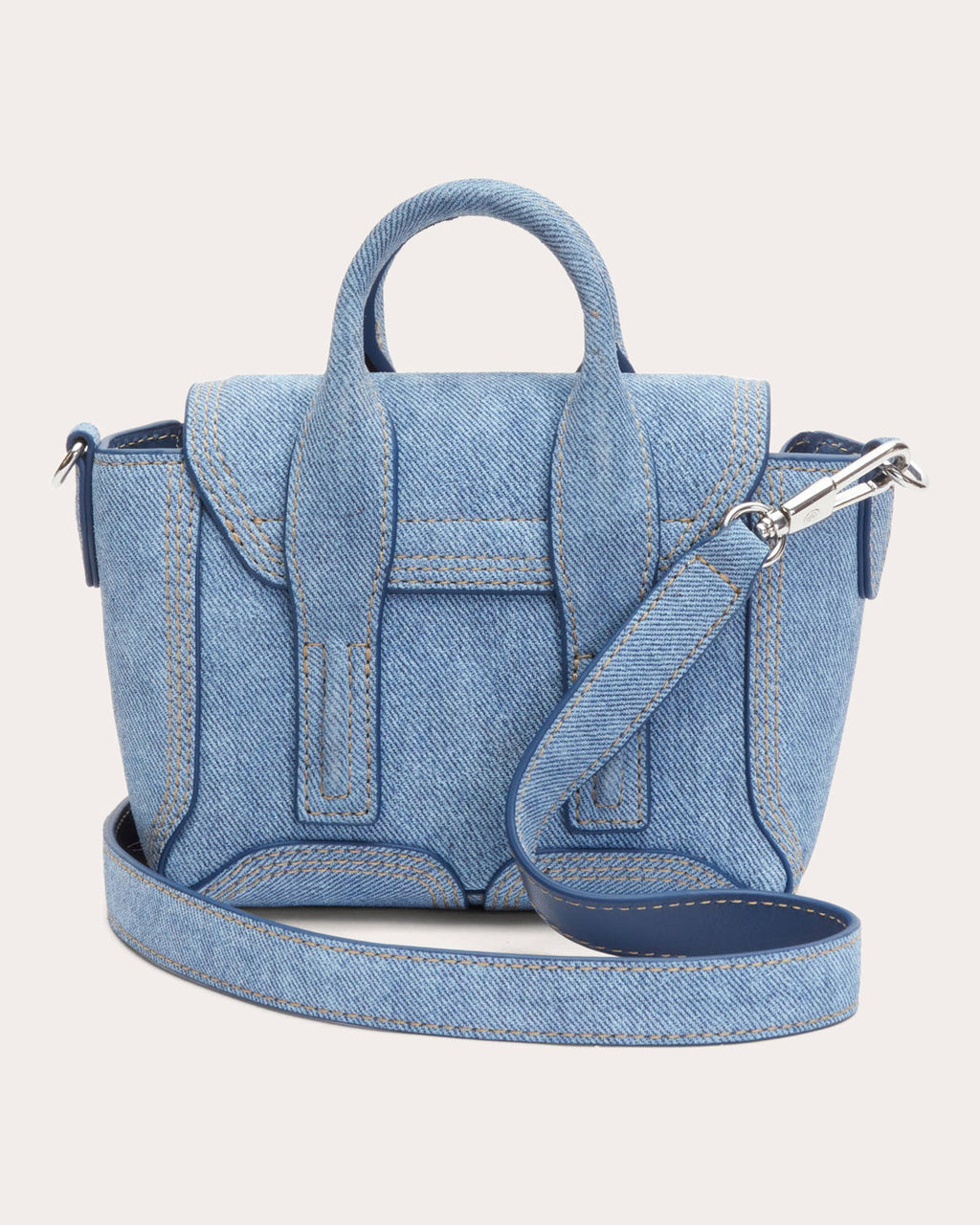 Pashli Nano Printed Suede Satchel
