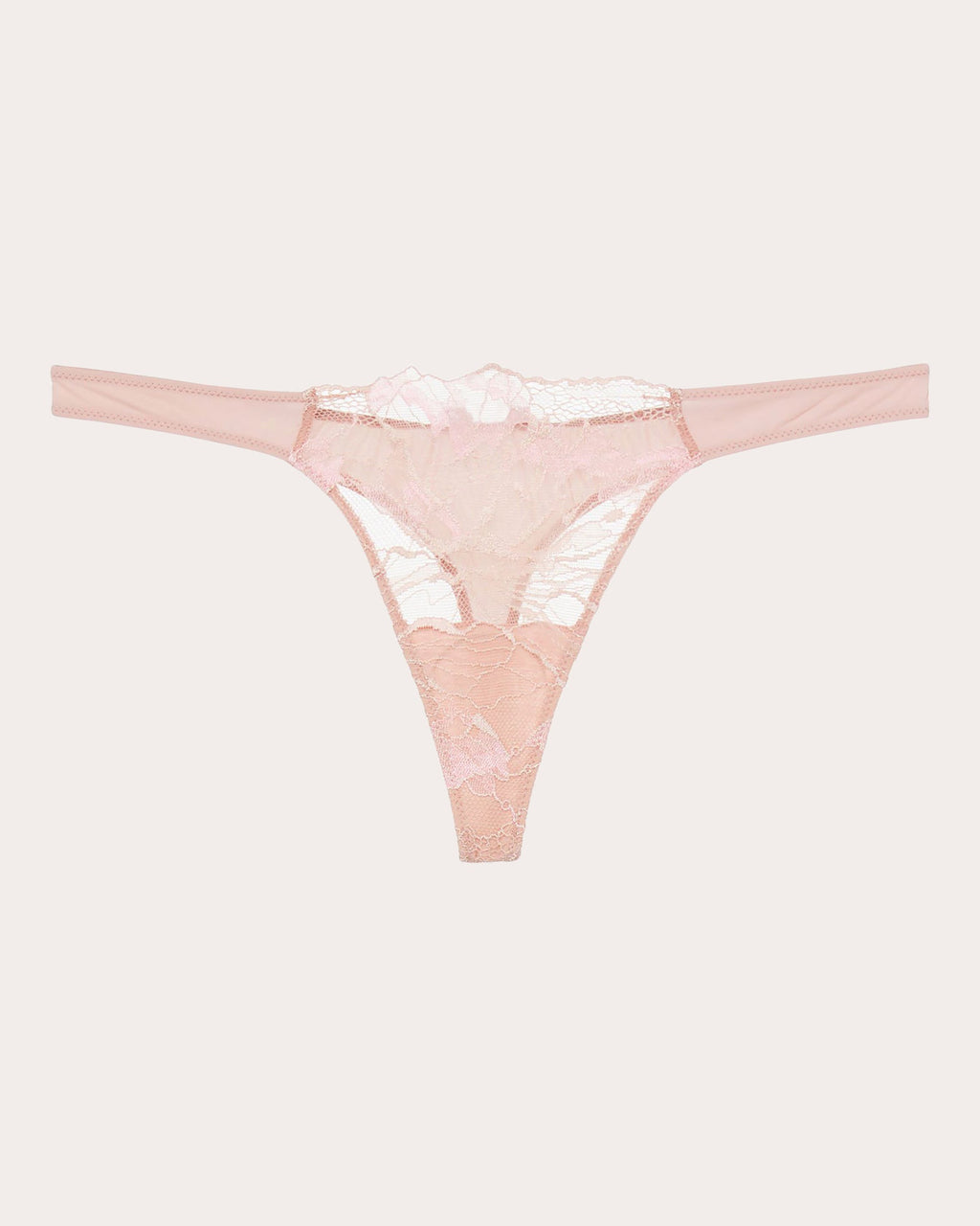 Like a Butterfly Lace-Trimmed Thong