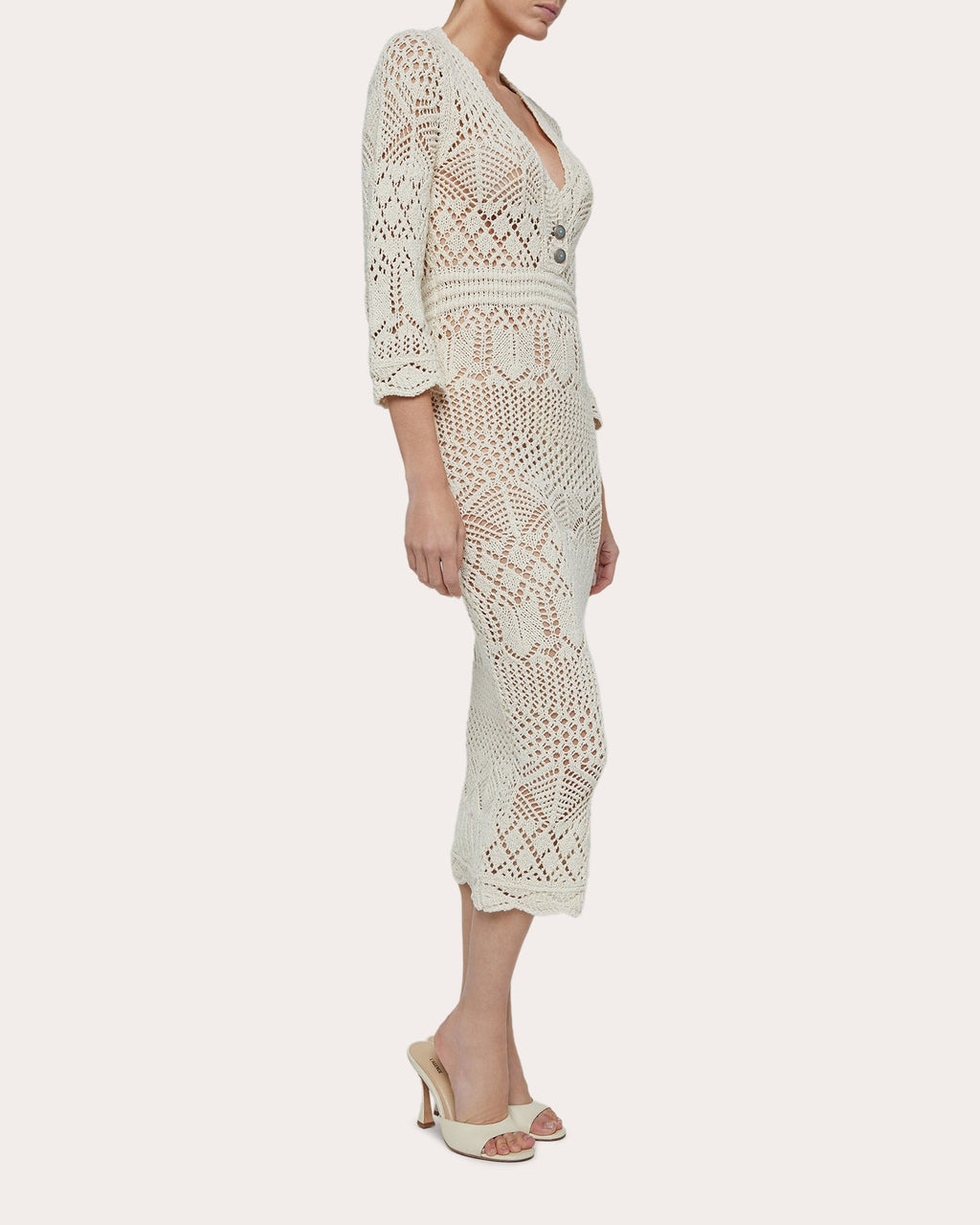 Dovie V-Neck Knit Cover-Up