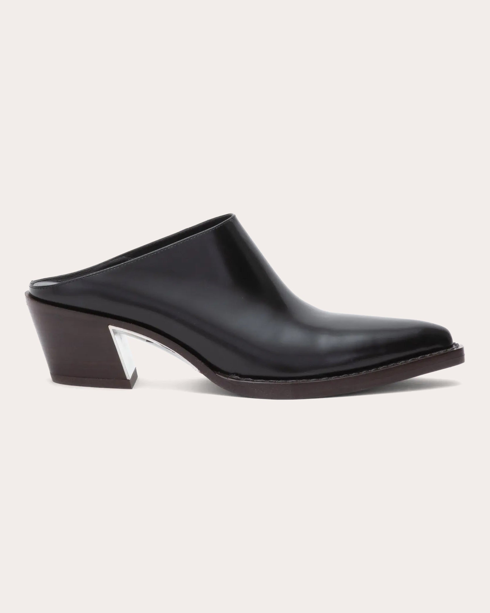 Downtown Leather Mule