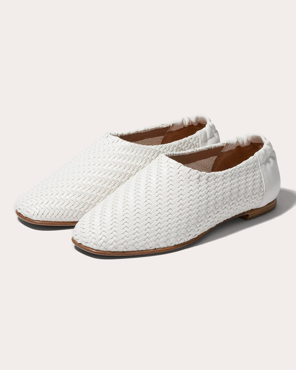 Eden Woven Faux-Leather Loafer