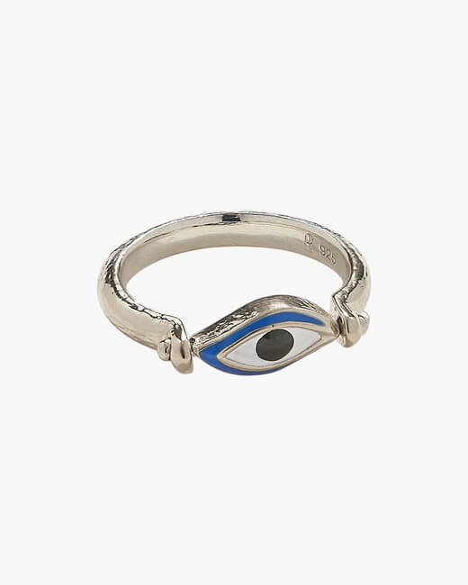 Enamel Eye Ring