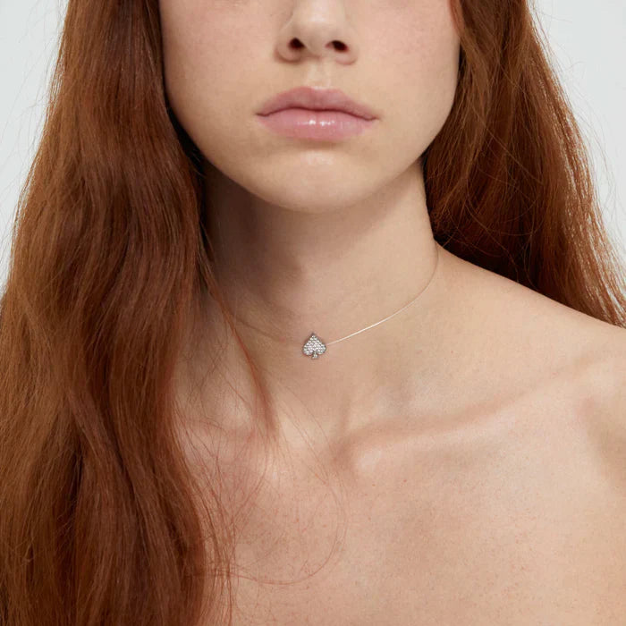 Justice 18K Gold and Lab-Grown Diamond Choker Necklace