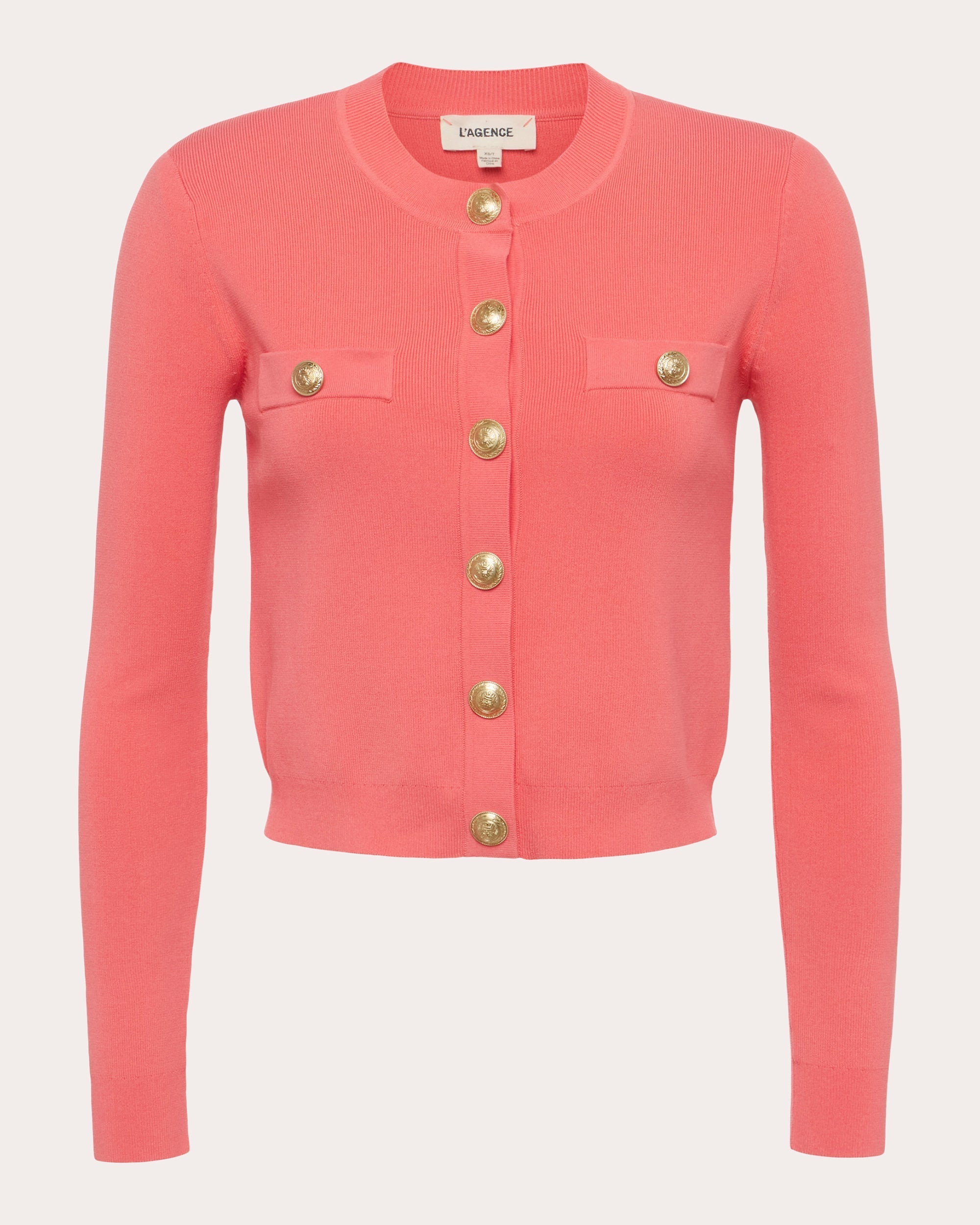 Toulouse Cropped Knit Cardigan