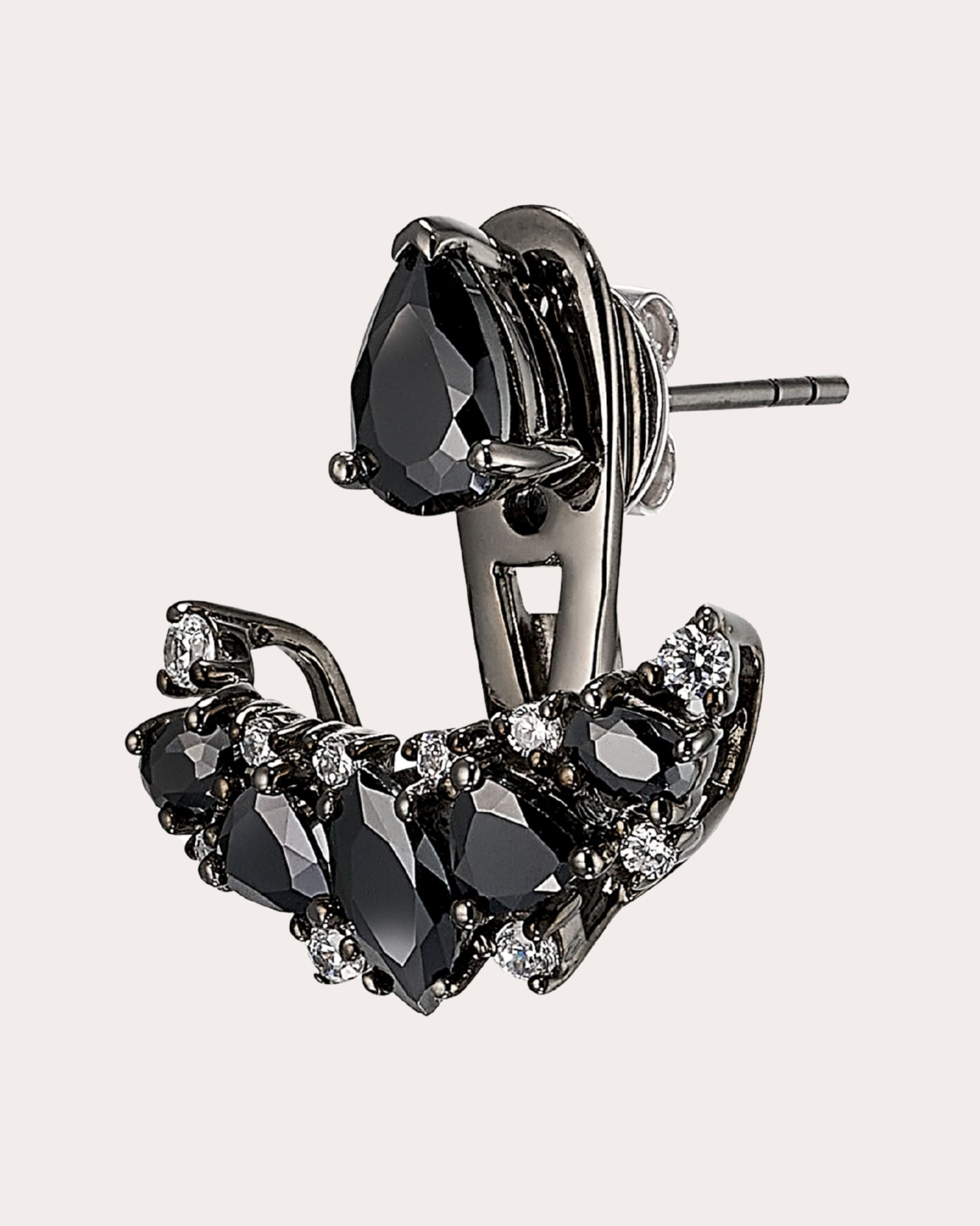 Twinkle 18K Gold and Rhodium Vermeil Lab-Grown Diamond Ear Jackets