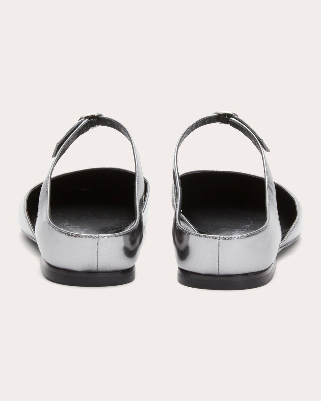 ID Metallic Leather Mary Jane Flat