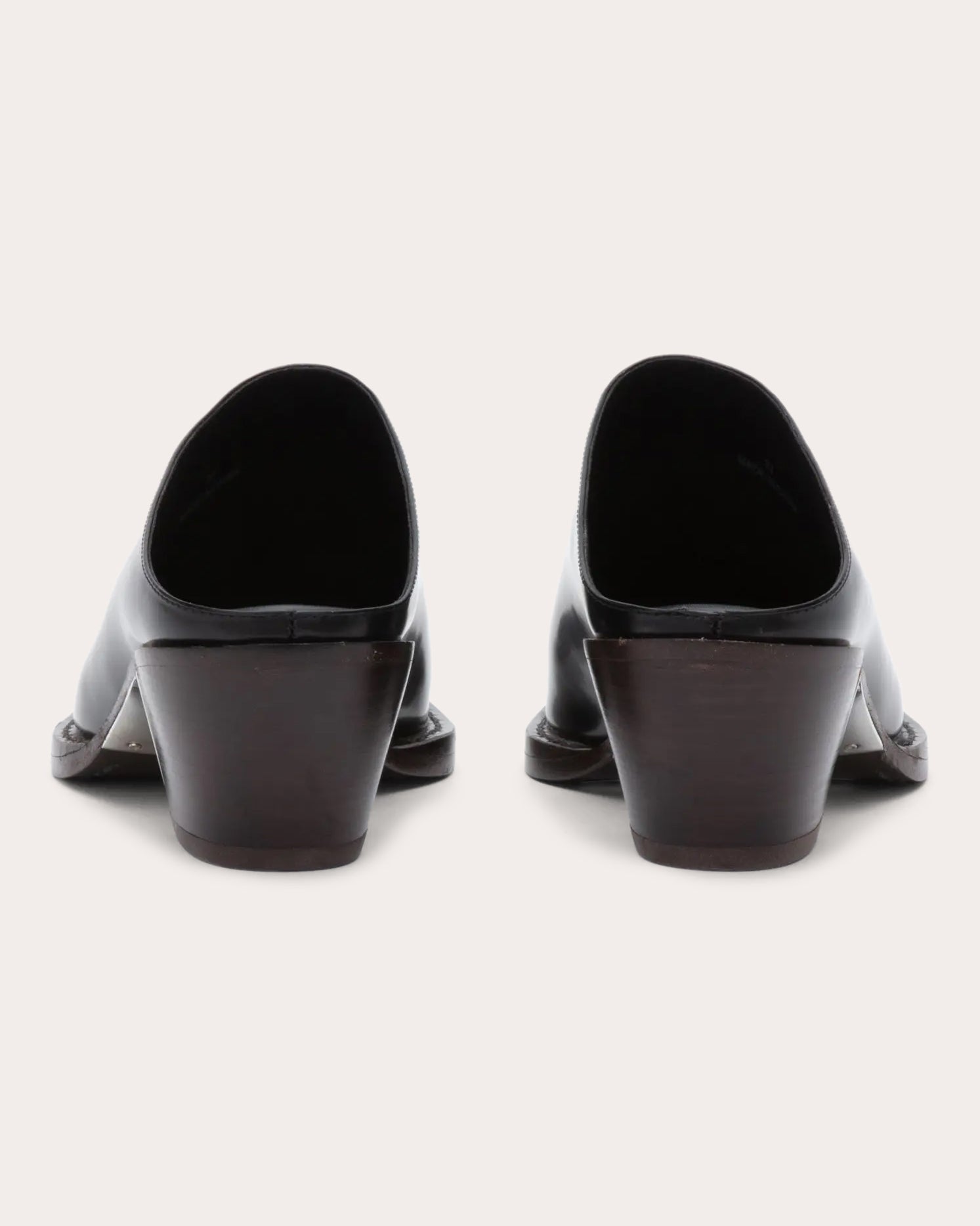 Downtown Leather Mule
