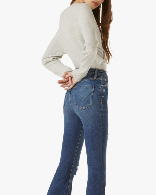 Drop-Shoulder Wrap Top