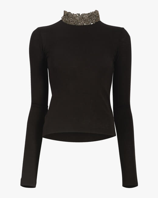 Nathalie Long Sleeve Knit Top