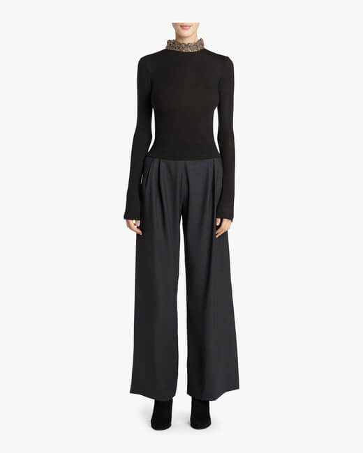 Nathalie Long Sleeve Knit Top