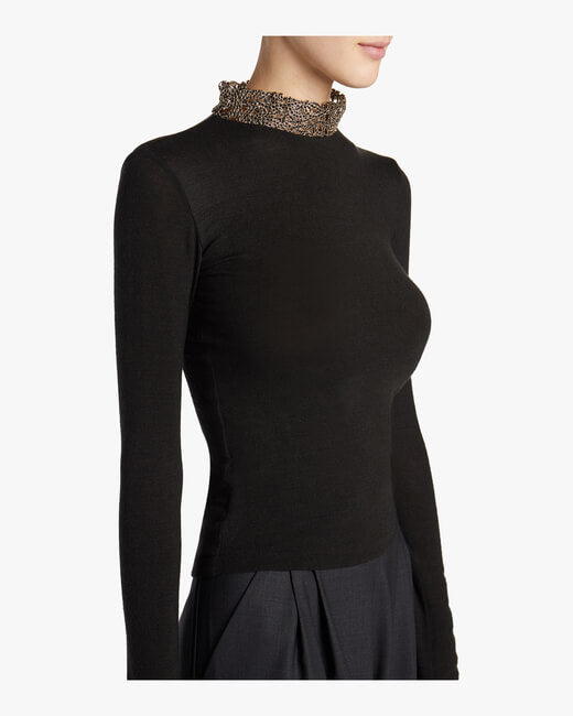 Nathalie Long Sleeve Knit Top