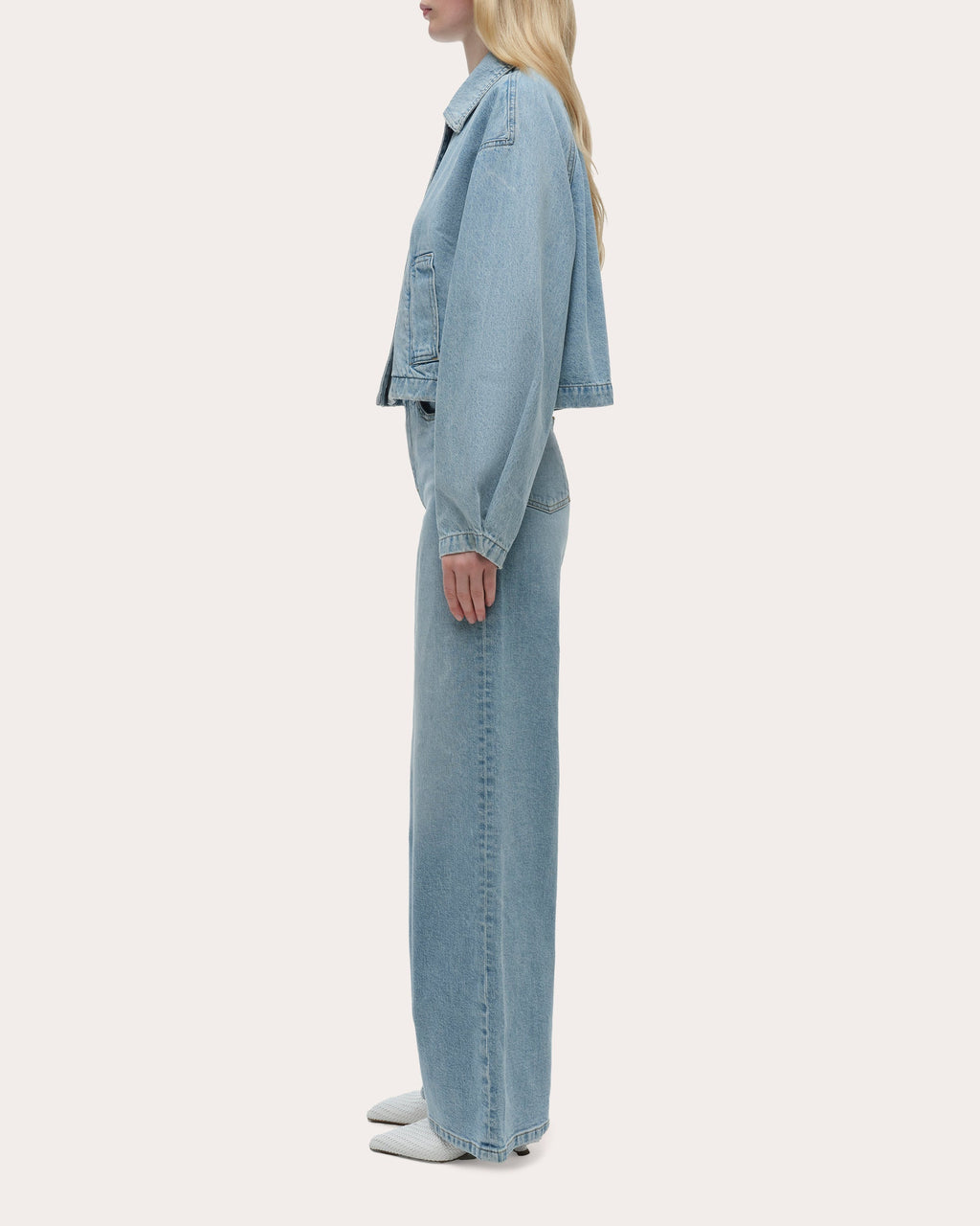 Everli Cropped Denim Jacket