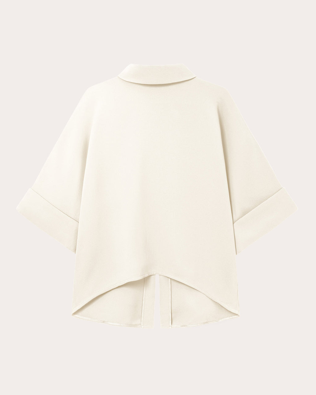 Bailee Asymmetric Crepe-Georgette Blouse