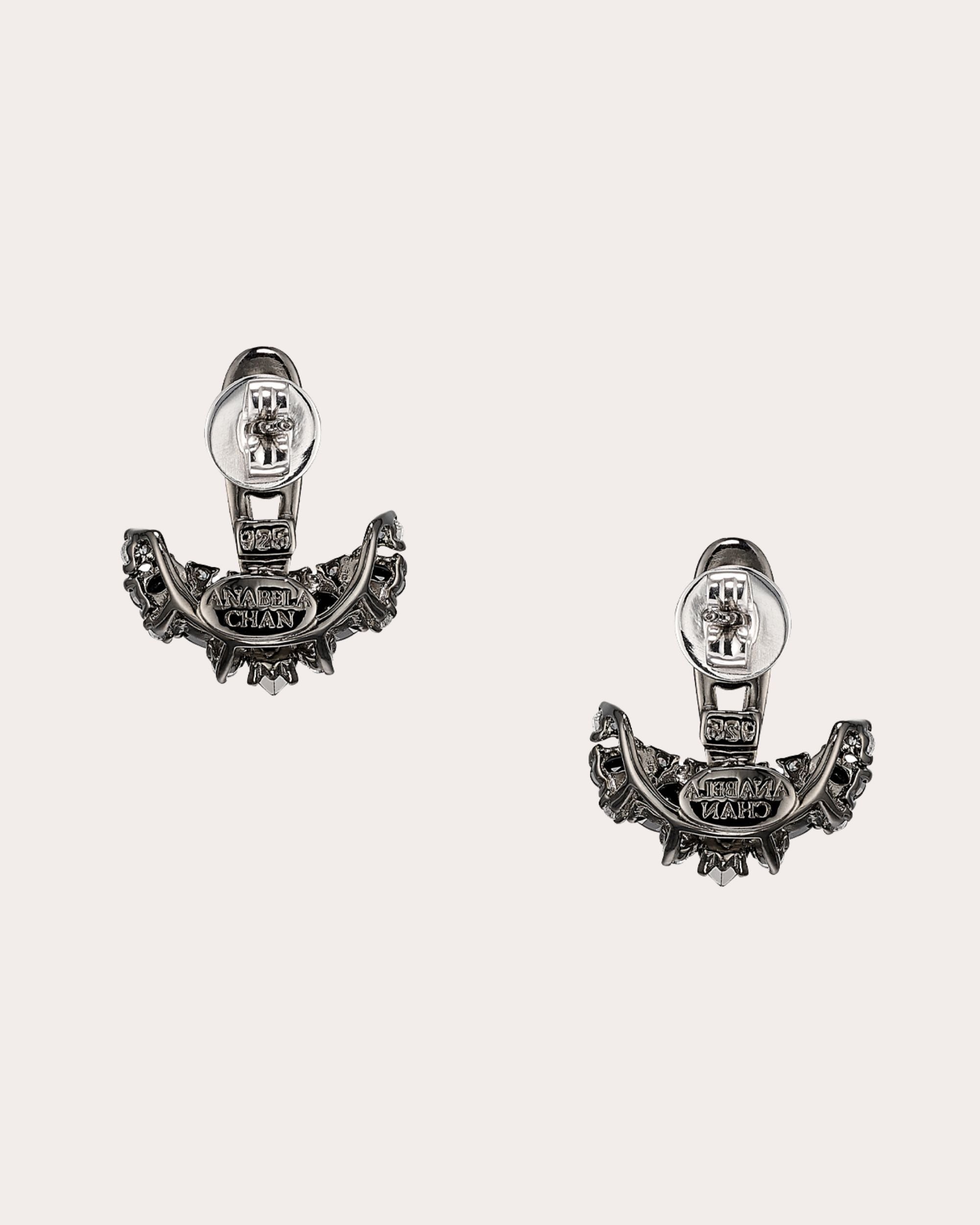 Twinkle 18K Gold and Rhodium Vermeil Lab-Grown Diamond Ear Jackets