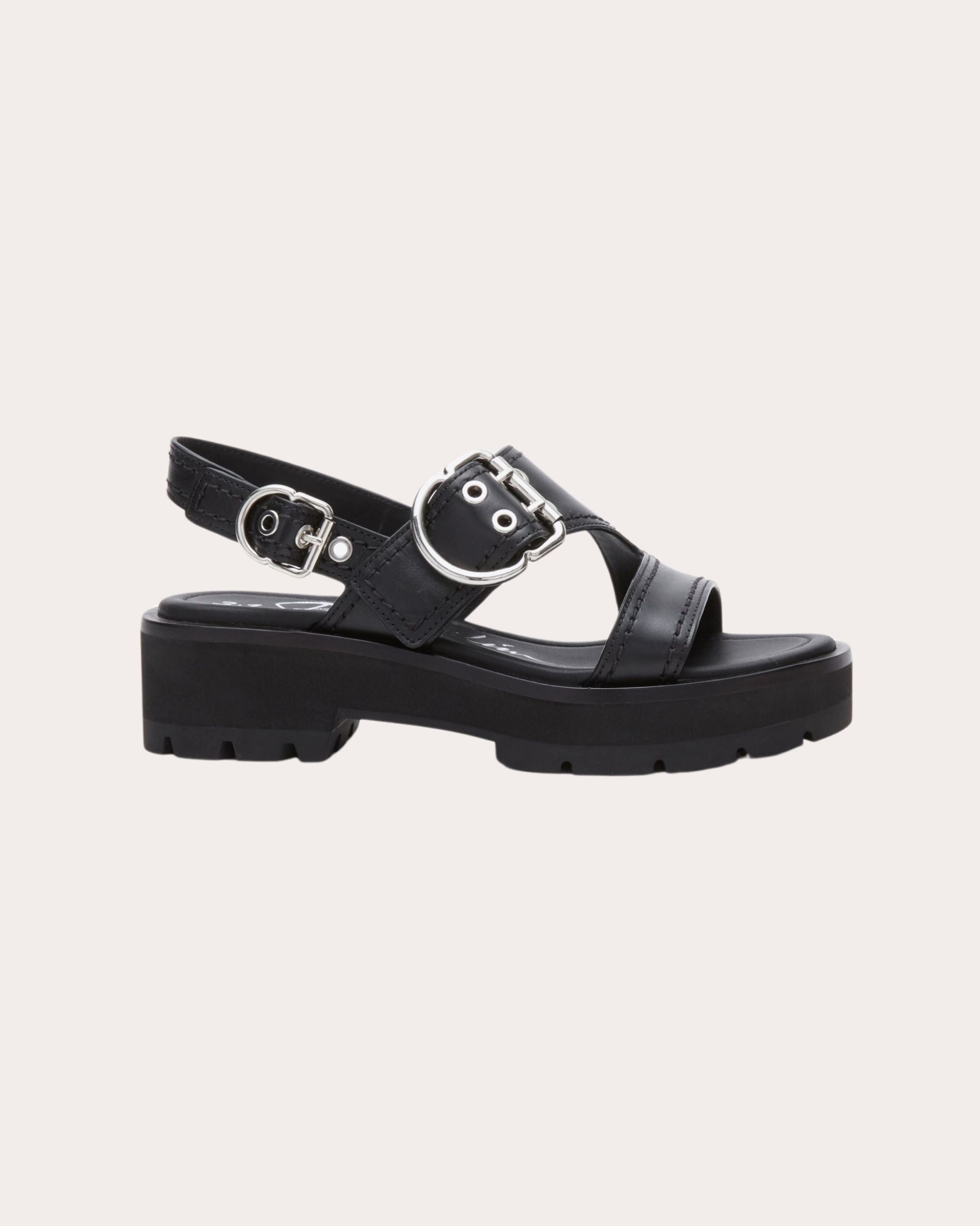 Buckled Platform Sandal