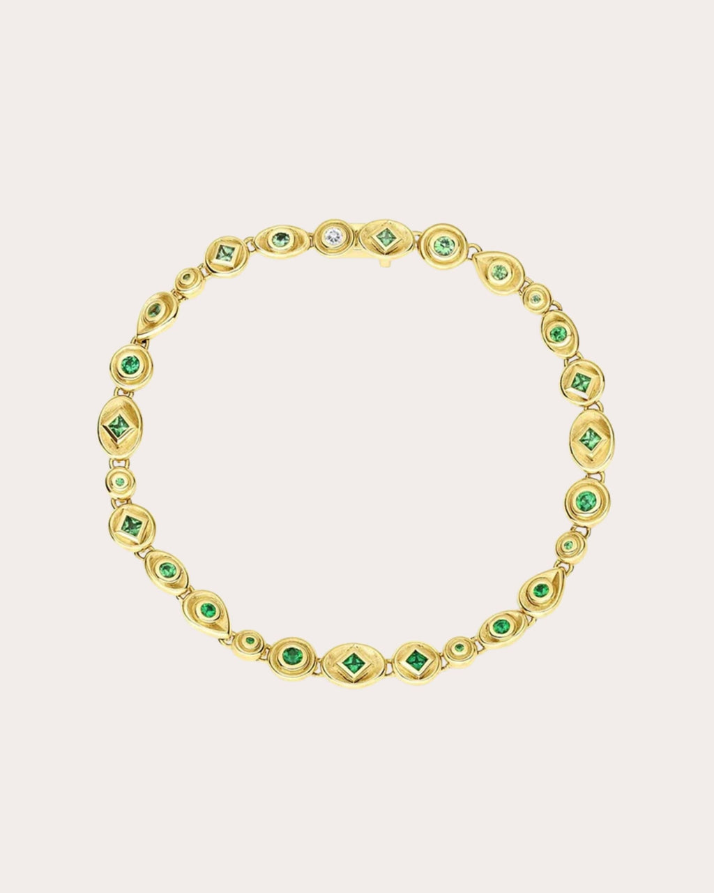Stardust 18K Gold Tsavorite Bracelet