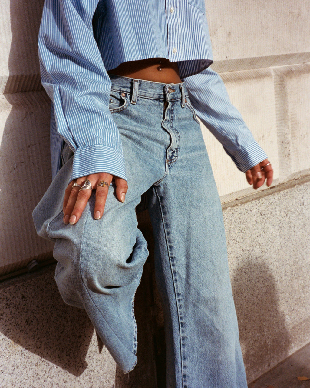 Freya Low-Rise Wide-Leg Jeans