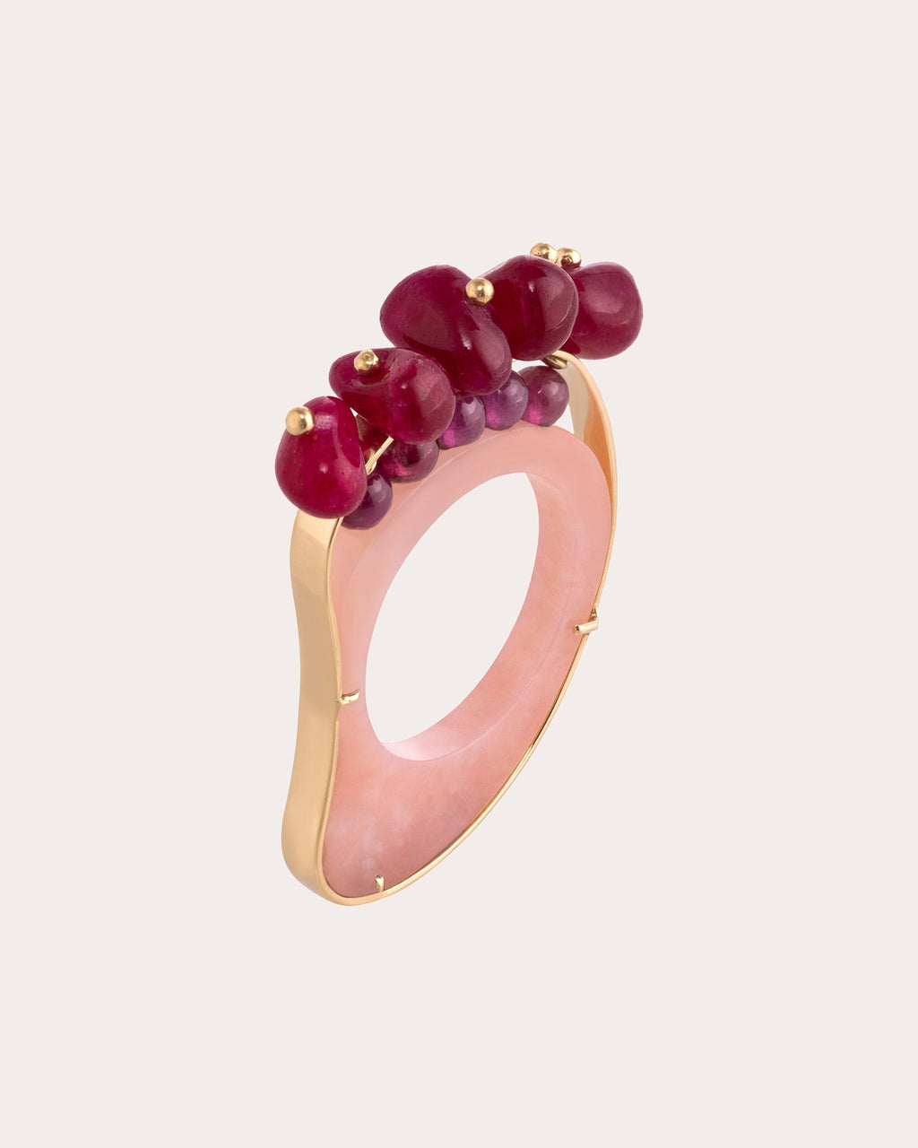 Candy 18K Gold Multi-Stone Ring