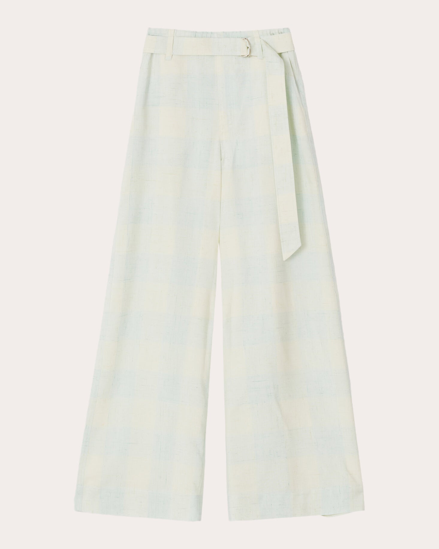 Ada Silk Check Pants
