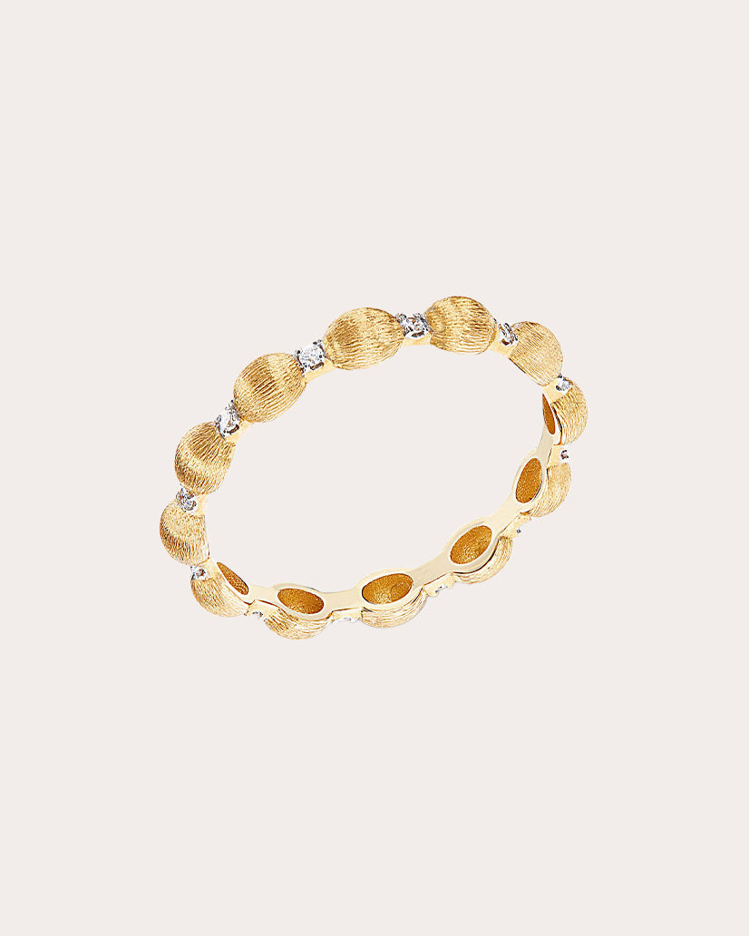 Élite 18K Gold Diamond Ring