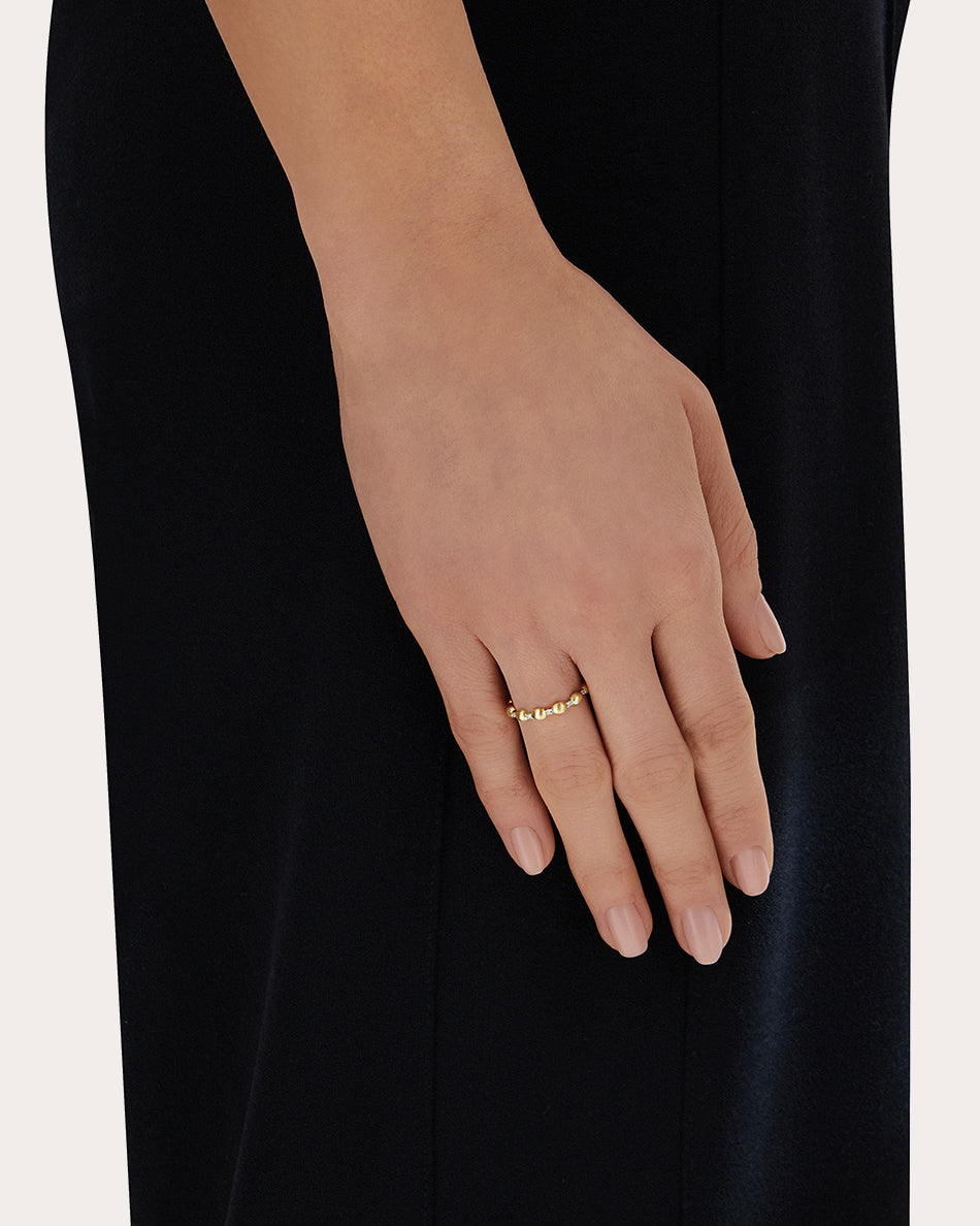 Élite 18K Gold Diamond Ring