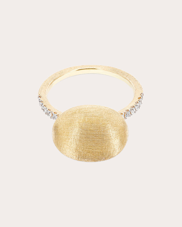 Elite 18K Gold Diamond Ring