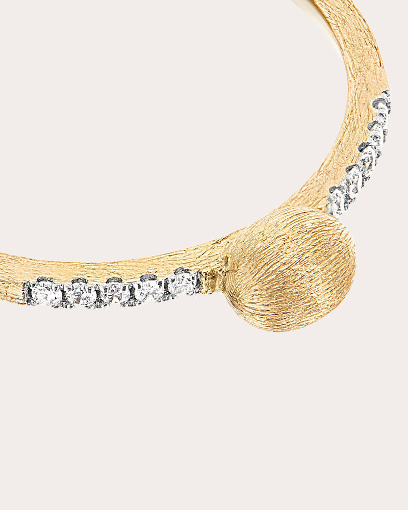 Élite 18K Gold Diamond Ring