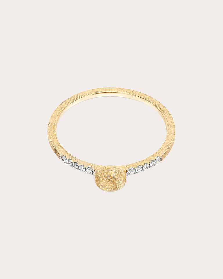 Élite 18K Gold Diamond Ring