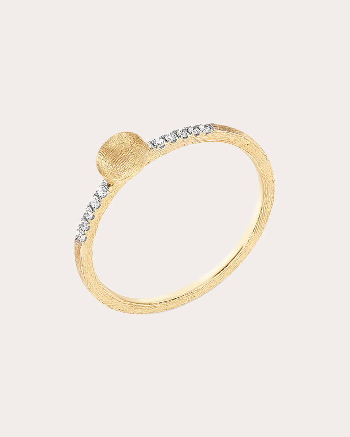 Élite 18K Gold Diamond Ring