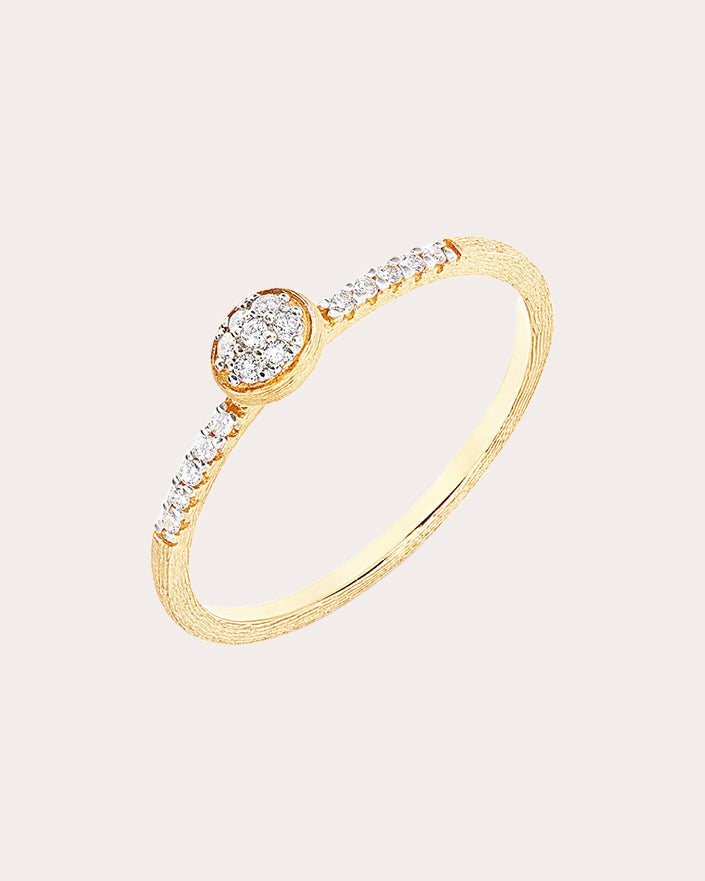 Elite 18K Gold Diamond Ring