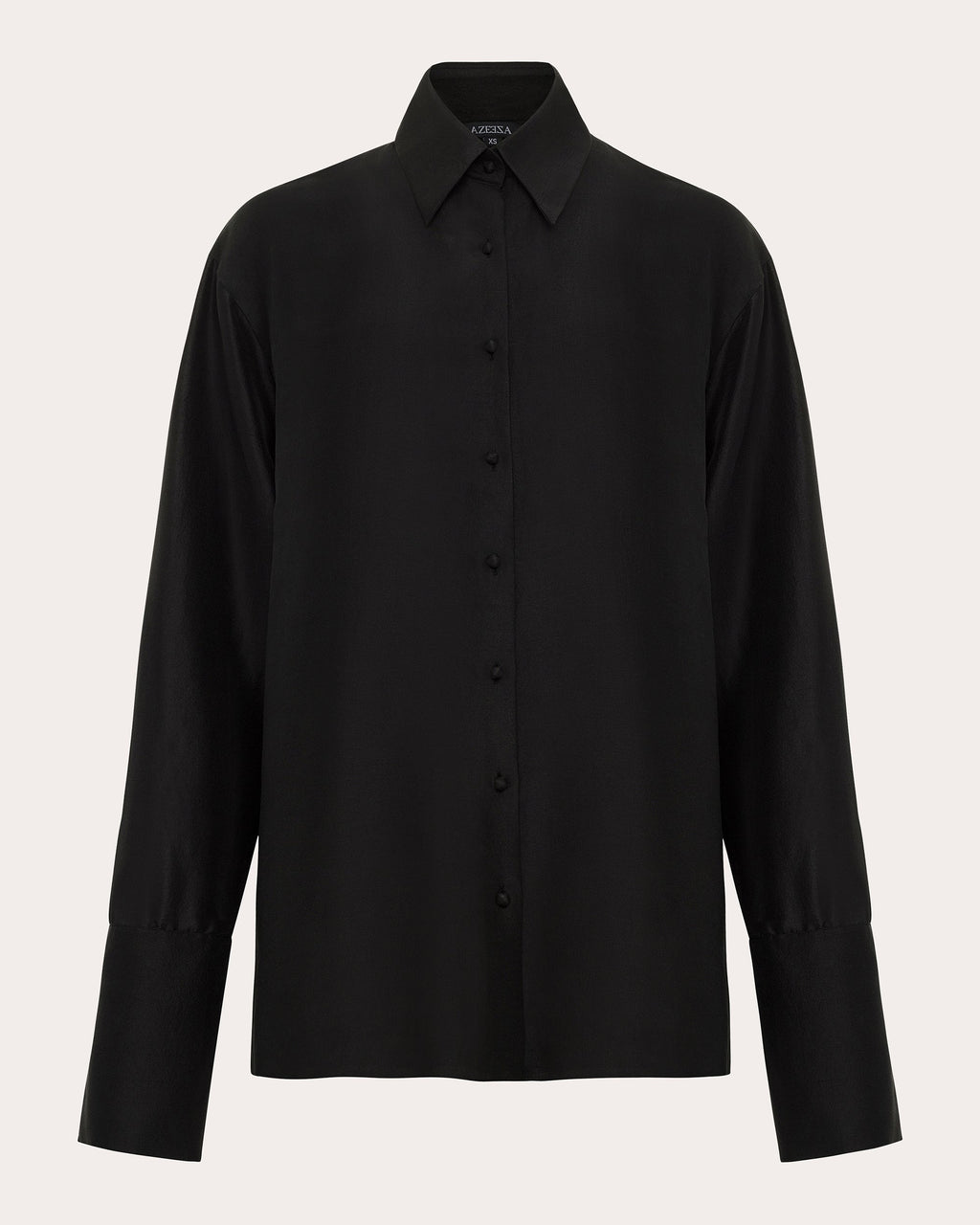 Kareena Silk Mini Shirt Dress
