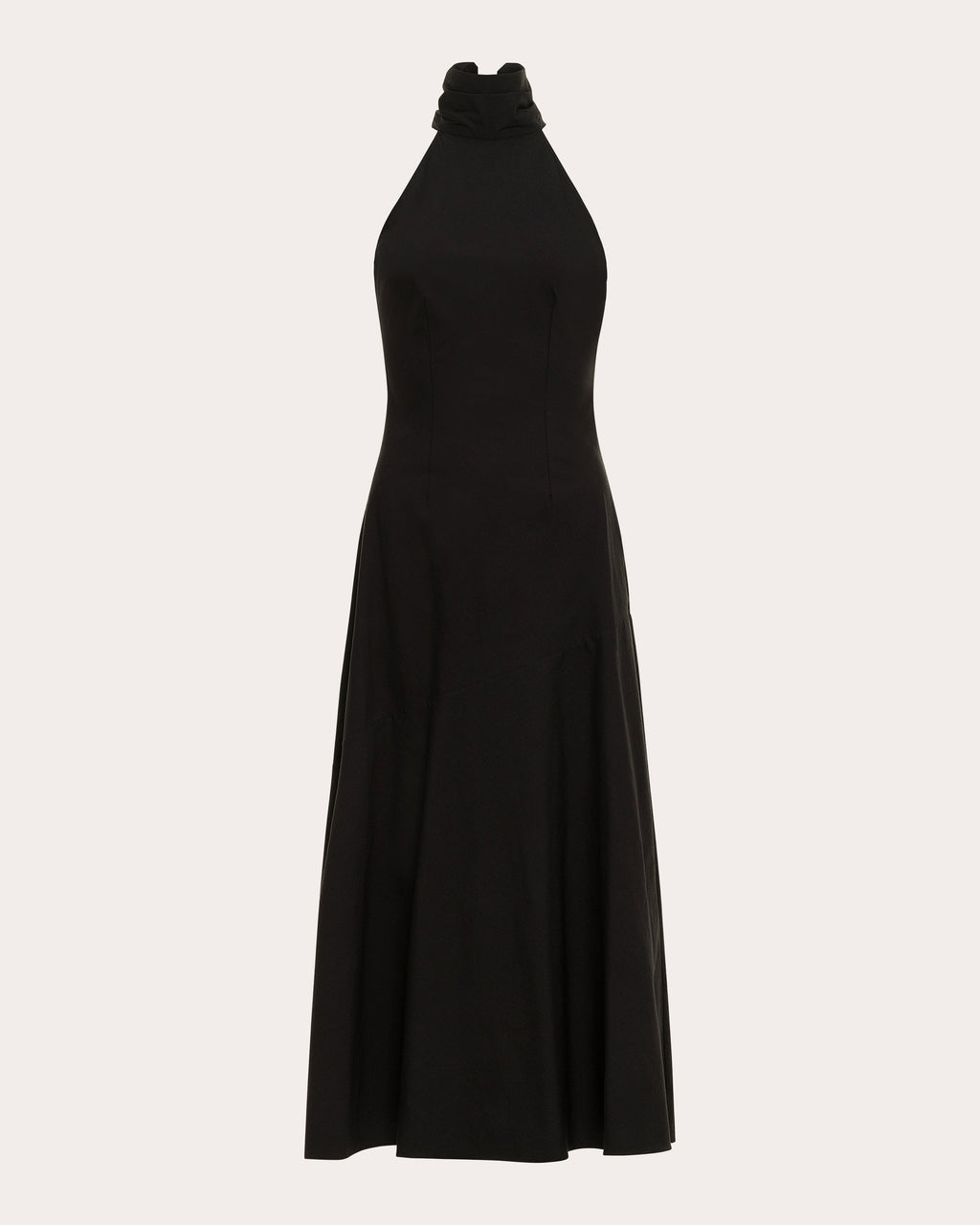 Faye Poplin Halter Midi Dress